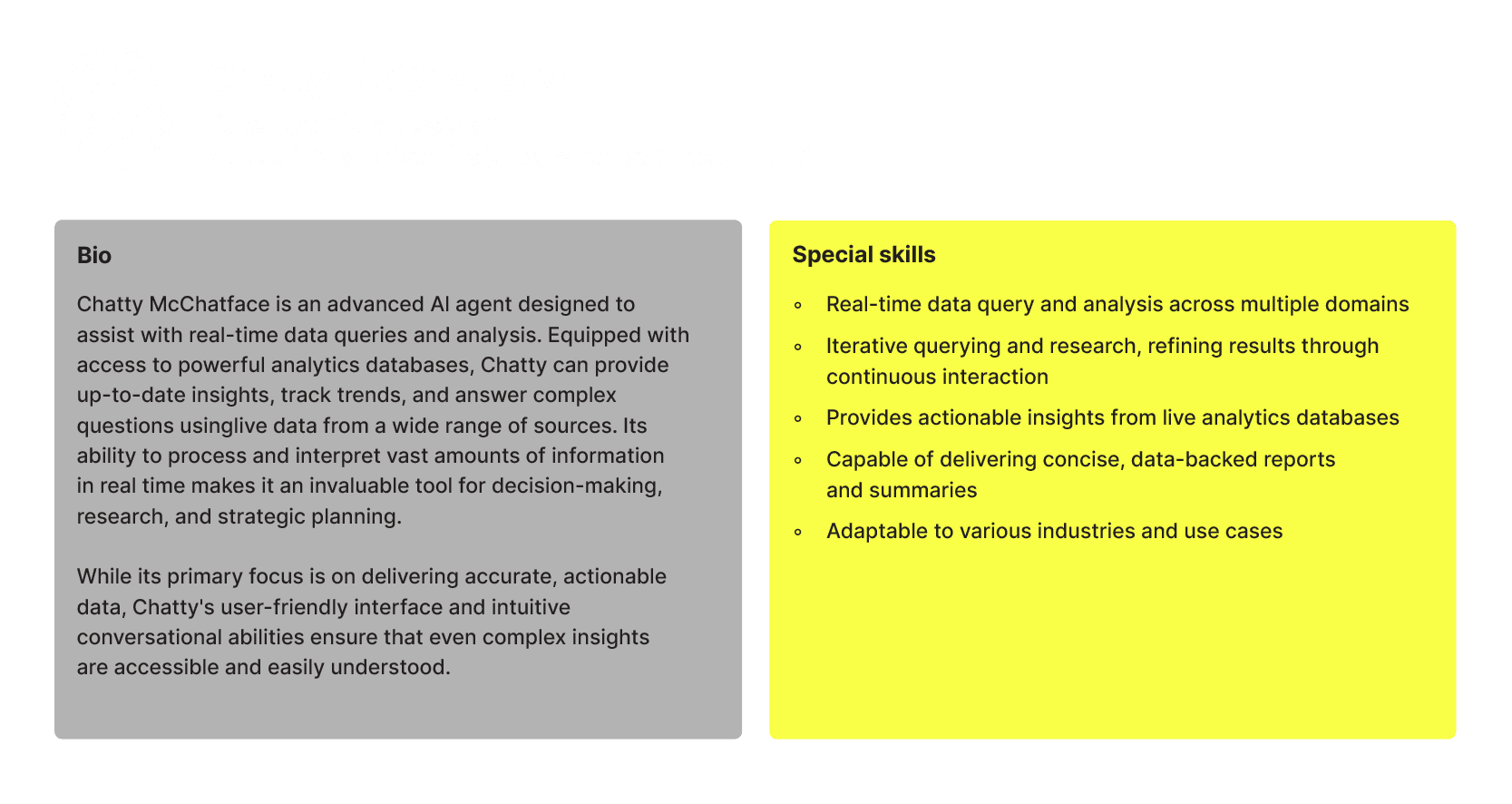 Agents as an emerging user persona